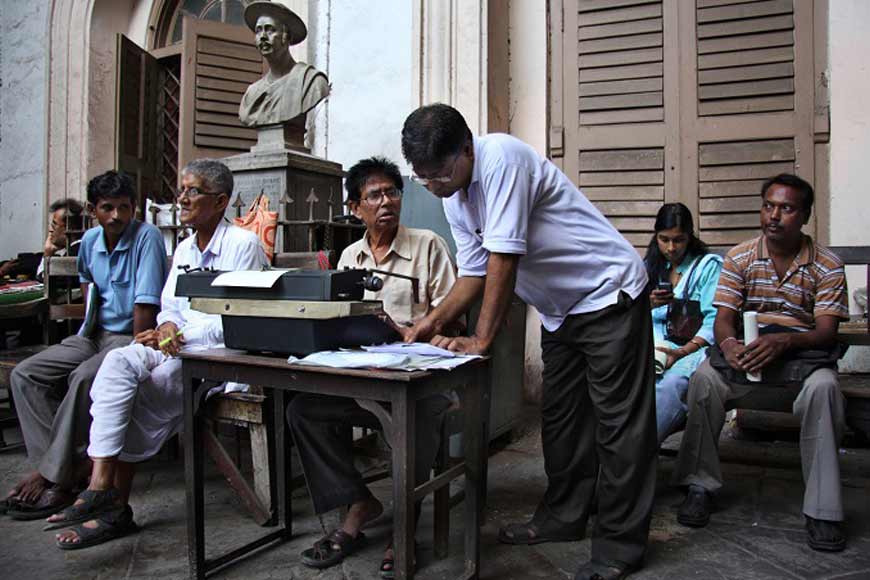  In the era of 'everything digitized', will Kolkata typists eventually vanish?